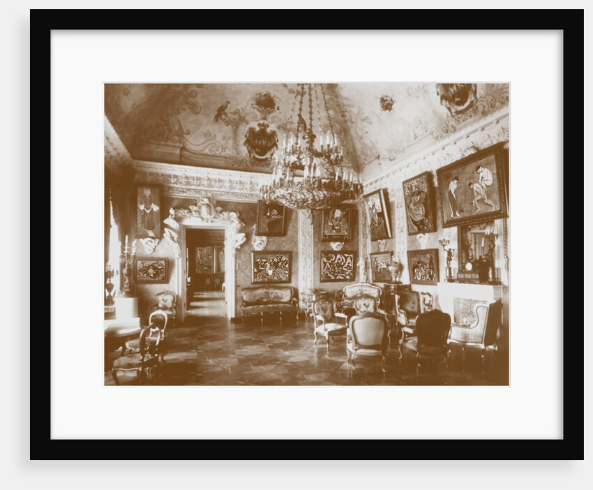 Pink dining room (known as the Matisse Room) in Shchukins house by Anonymous