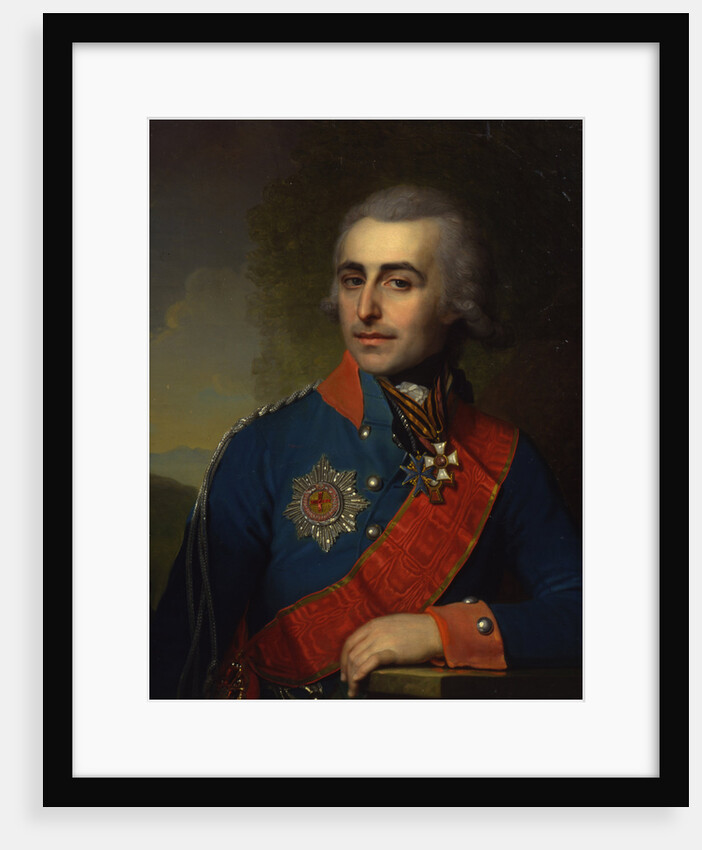 Portrait of the General-aide-de-camp Count Pyotr Tolstoy by Vladimir Lukich Borovikovsky