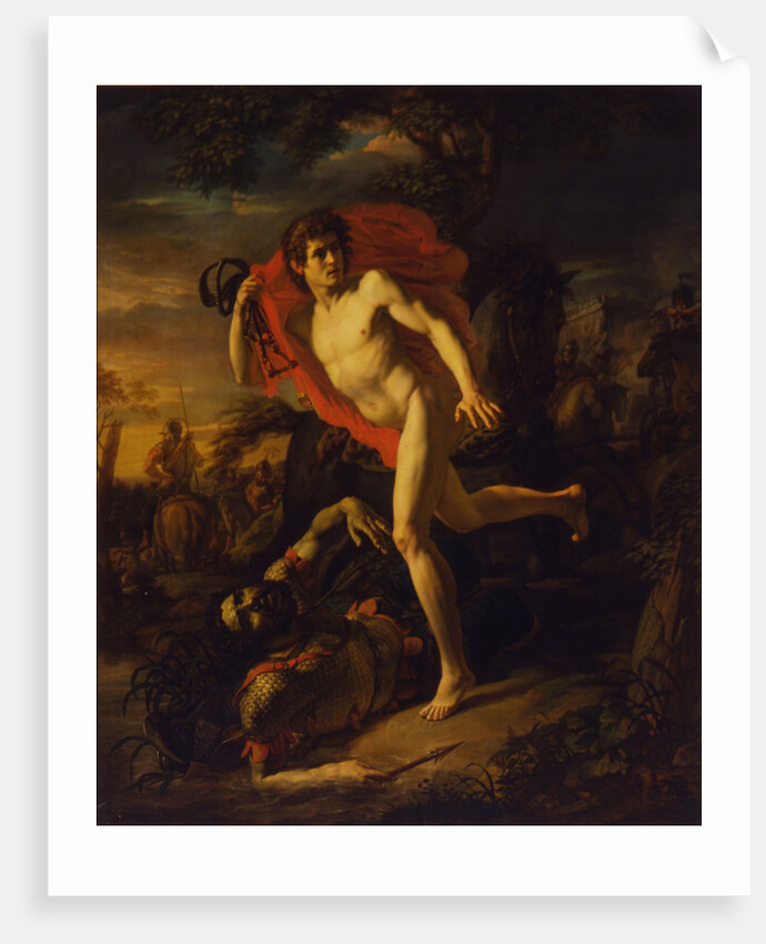 The heroic deed of a young Man in Kiev in the year 968 by Andrei Ivanovich Ivanov