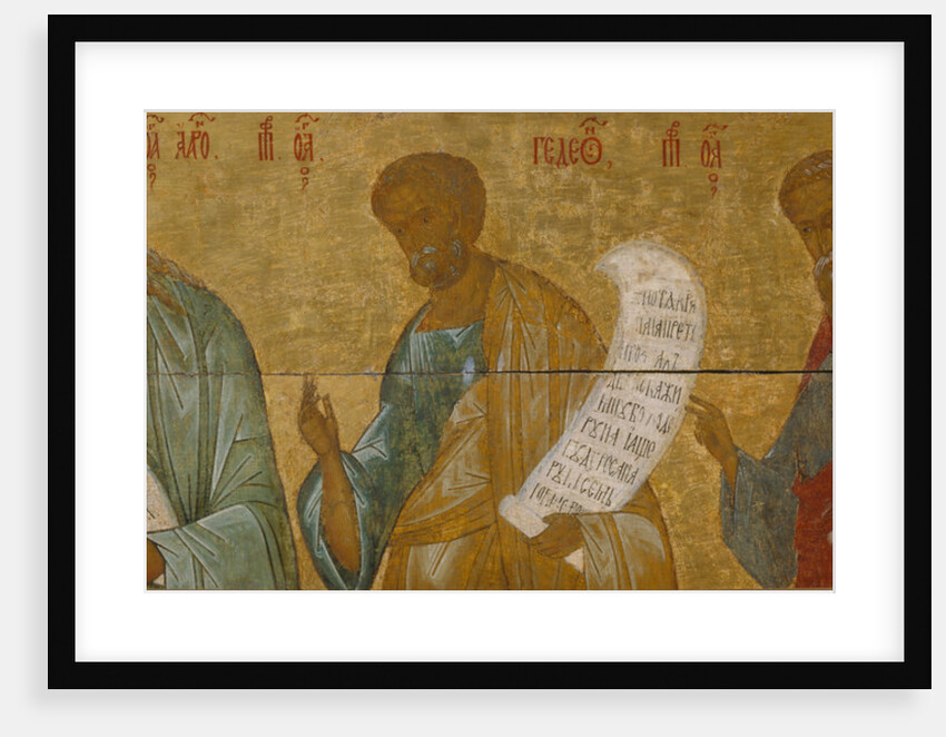 The Prophets Aaron, Gideon and Ezekiel by Russian icon