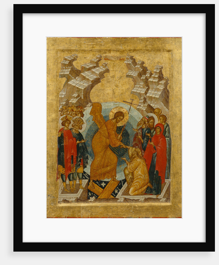 The Descent into Hell by Russian icon