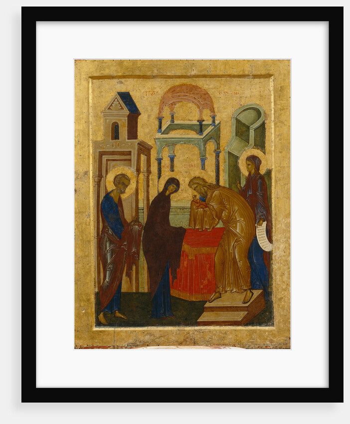 The Presentation of the Virgin Mary by Russian icon
