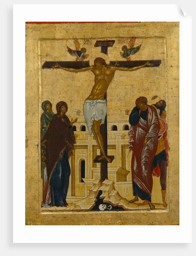 The Crucifixion by Russian icon