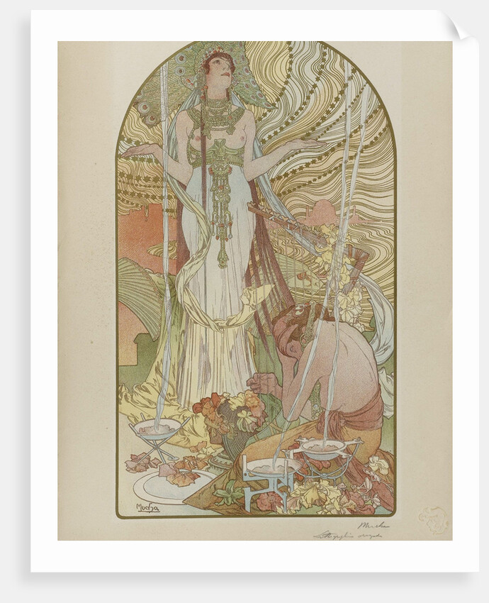 Salammbô by Alfons Marie Mucha