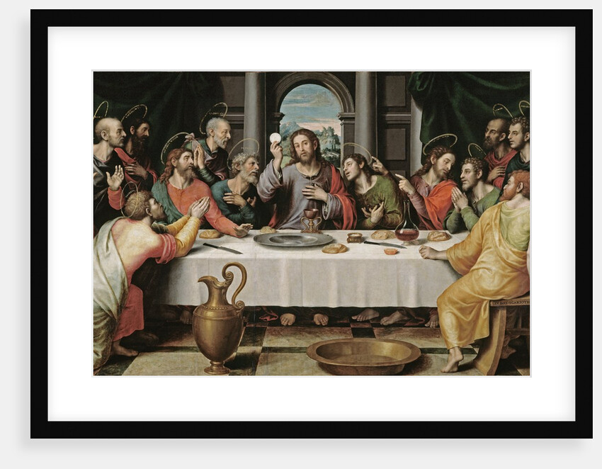 The Last Supper by Juan de Juanes