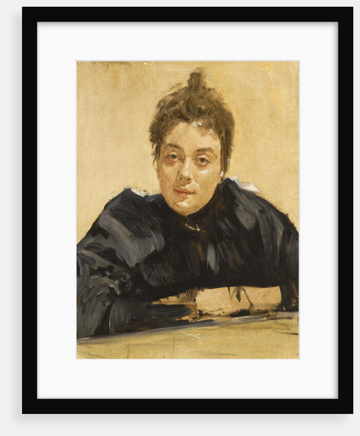 Portrait of the artist Maria Yakunchikova-Weber by Valentin Alexandrovich Serov