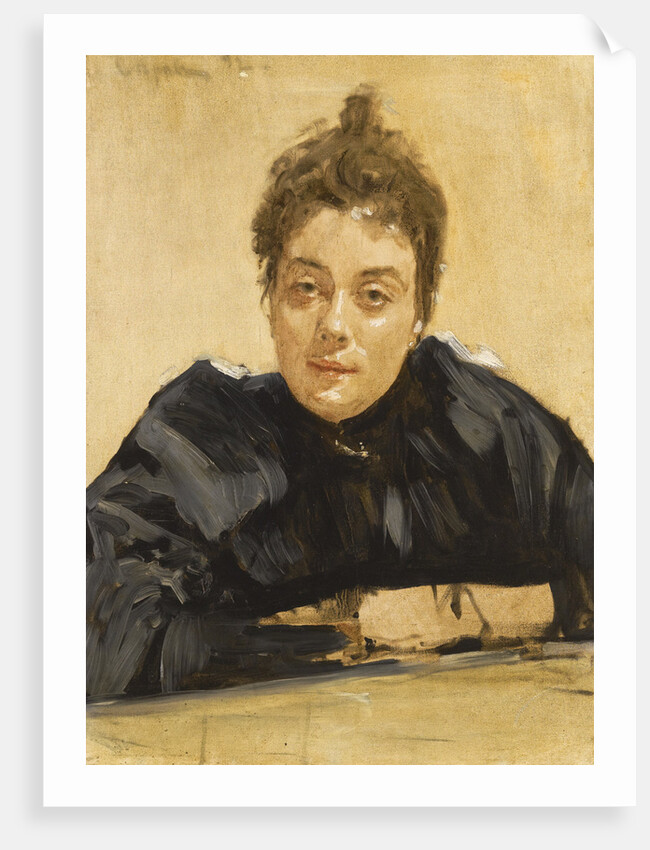 Portrait of the artist Maria Yakunchikova-Weber by Valentin Alexandrovich Serov