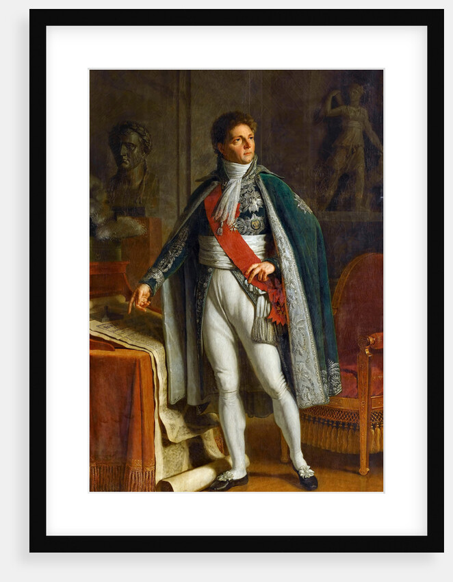 Louis Alexandre Berthier, Prince de Wagram, Duc de Valangin, Prince of Neuchâtel, Marsha by Jacques Augustin Catherine Pajou