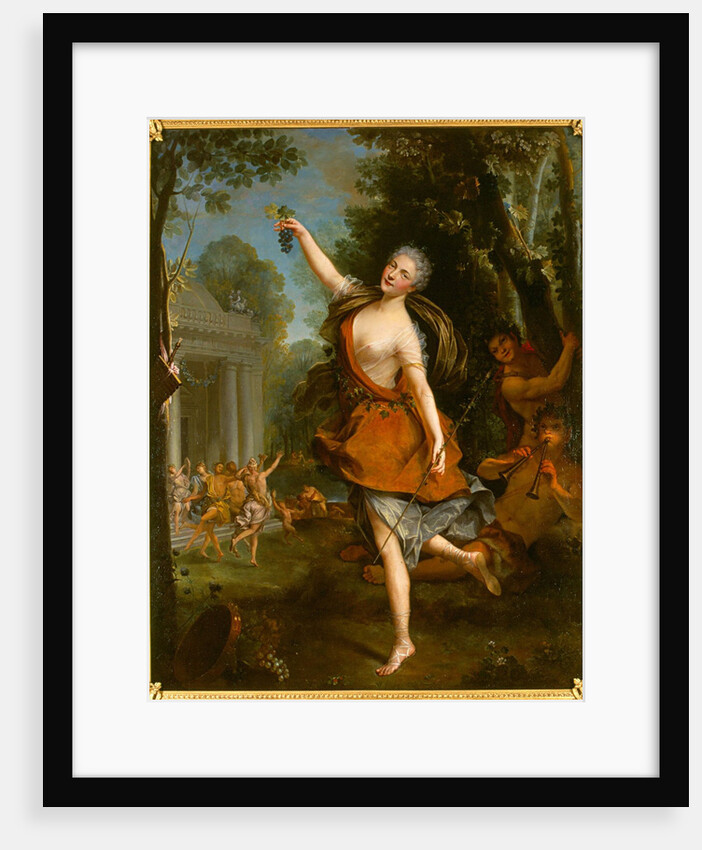 Françoise Prévost as Philomèle in the opera by Louis Lacoste by Jean Raoux