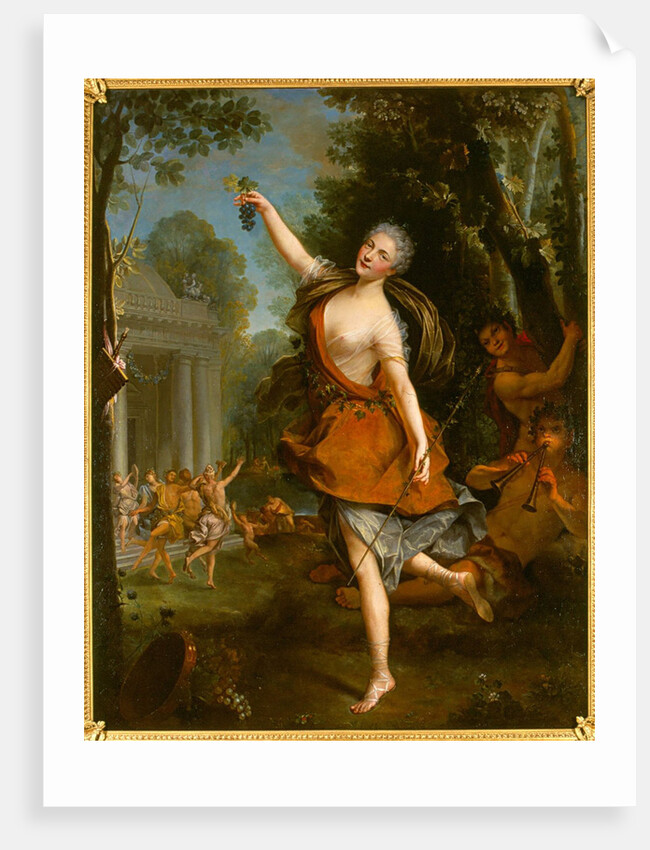 Françoise Prévost as Philomèle in the opera by Louis Lacoste by Jean Raoux