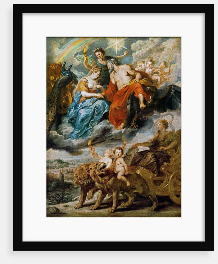 The Meeting of Marie de Medici and Henry IV at Lyons (The Marie de Medici Cycle) by Pieter Paul Rubens