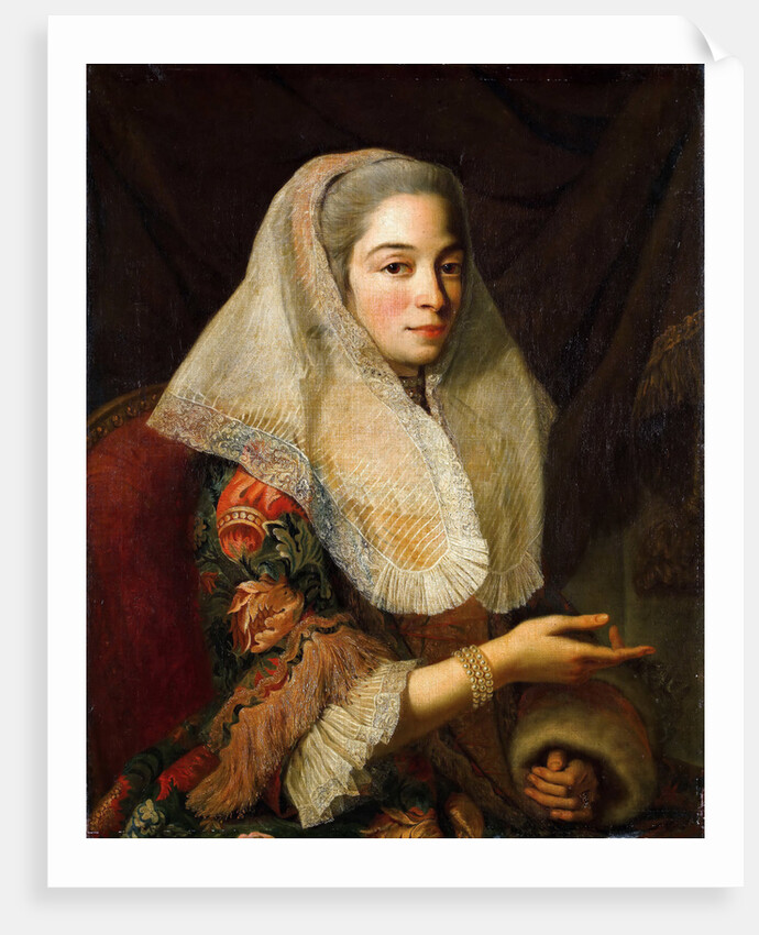 Portrait of a Young Maltese Lady by Antoine de Favray