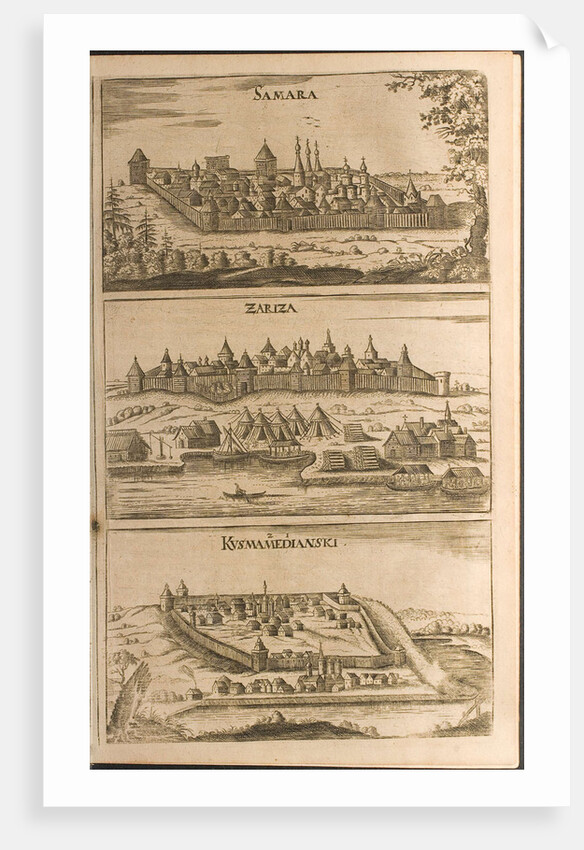 Samara, Tsaritsyn and Kozmodemyansk by Christian Lorenzen Rothgiesser