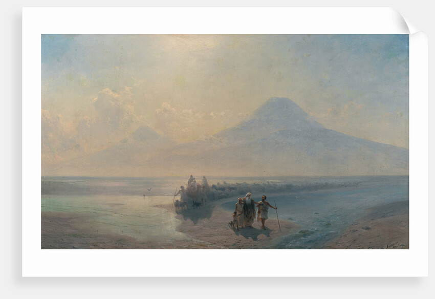 The Descent of Noah from Mount Ararat by Ivan Konstantinovich Aivazovsky