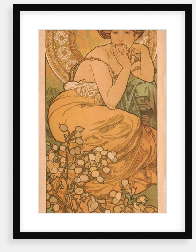 Topaz by Alfons Marie Mucha