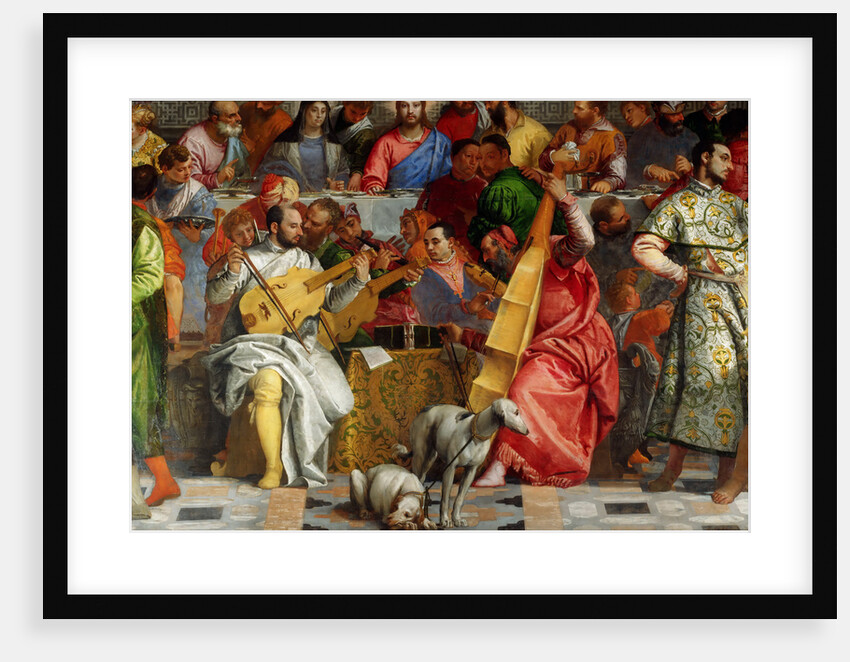 The Wedding Feast at Cana (Detail) by Paolo Veronese