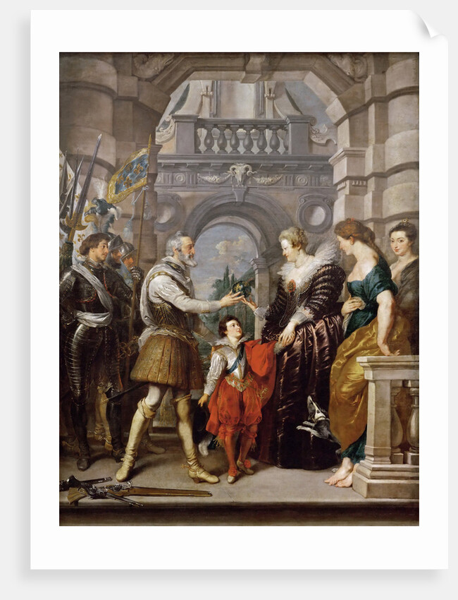 The Consignment of the Regency (The Marie de Medici Cycle) by Pieter Paul Rubens