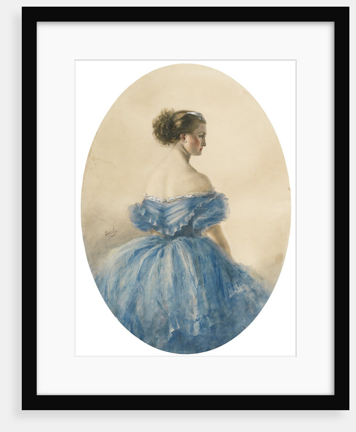 Portrait of Princess Anna zu Sayn-Wittgenstein by Mihály Zichy