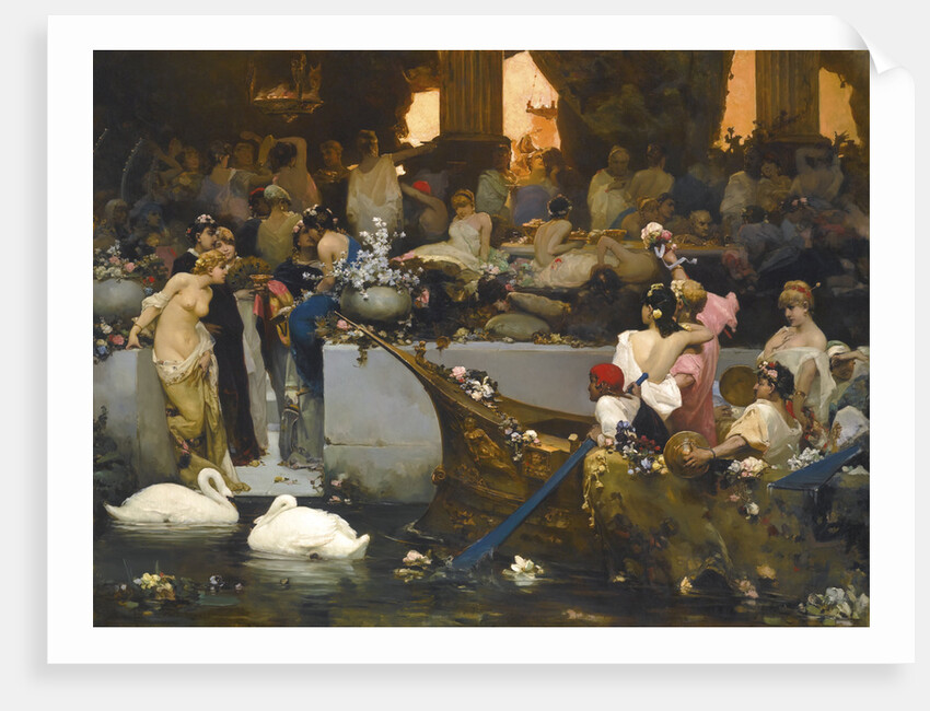 Roman Orgy by Vasilii Alexandrovich Kotarbinsky