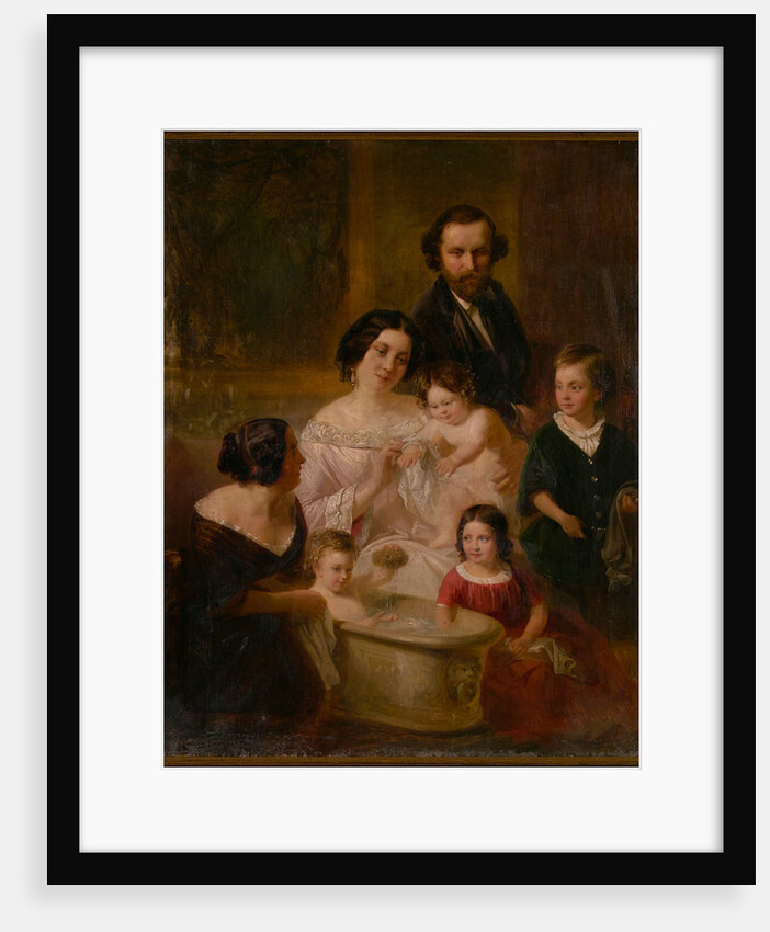 Family portrait by Edmund Wodick