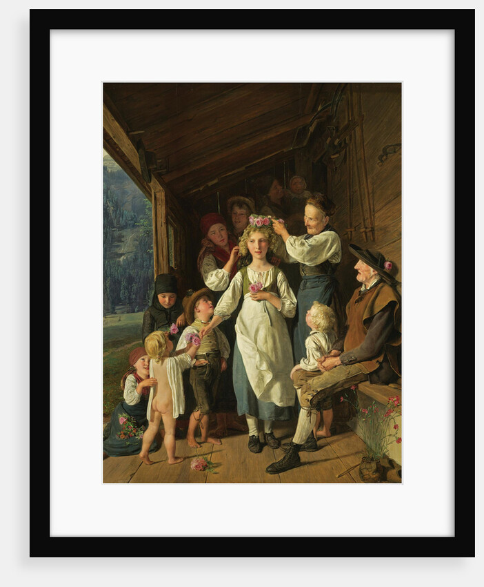The Bridesmaid by Ferdinand Georg Waldmüller