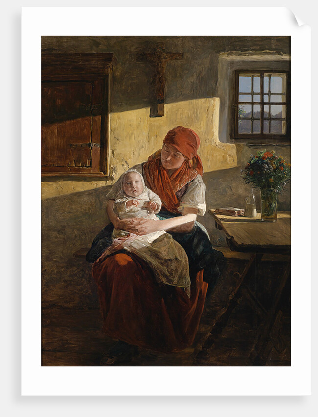 Sunday Rest by Ferdinand Georg Waldmüller