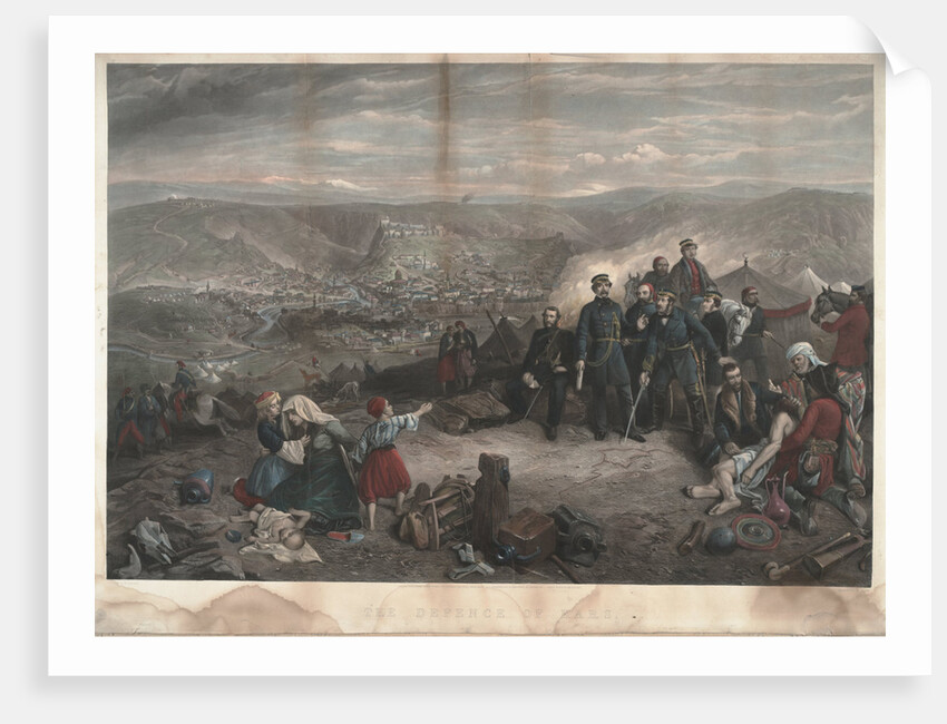 The defence of Kars by William Simpson
