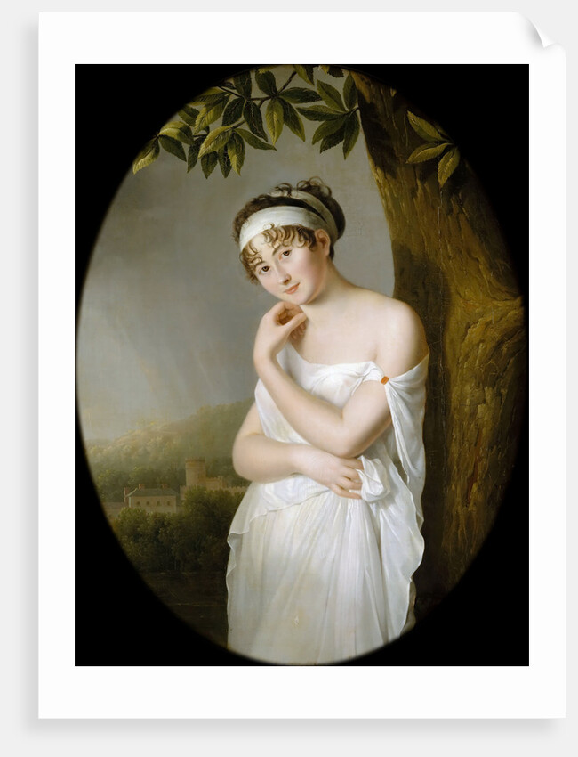 Portrait of Madame Récamier, née Julie Bernard by Eulalie Morin