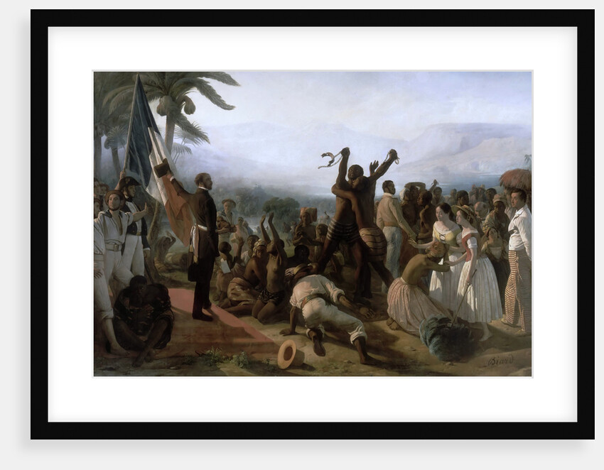 Proclamation of the Abolition of Slavery in the French Colonies, 27 April 1848 by François-August Biard