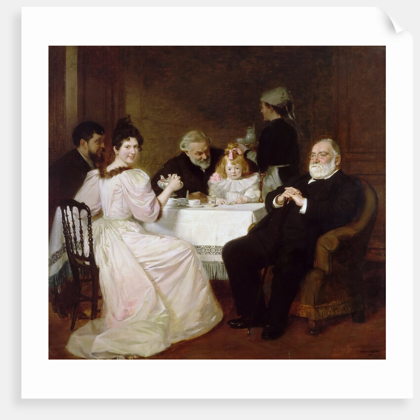 Family Reunion at the Home of Madame Adolphe Brisson by Marcel André Baschet