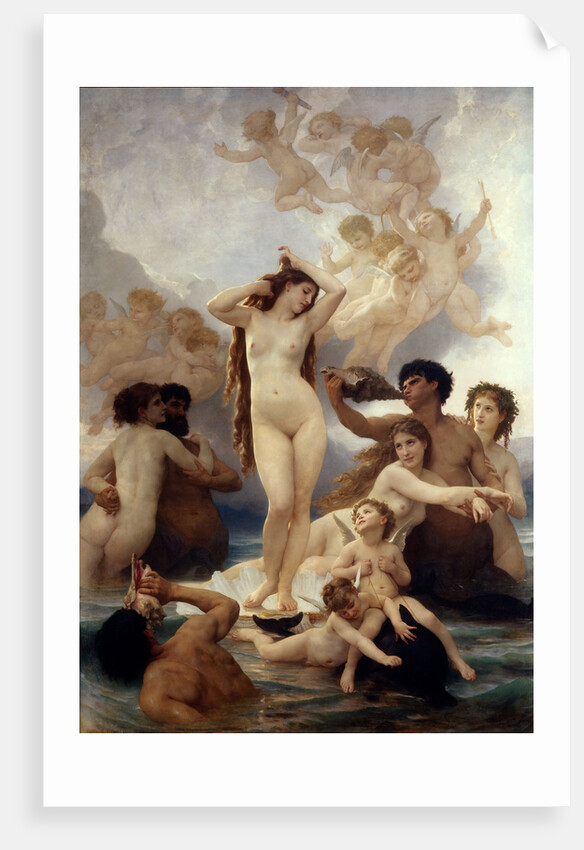 The Birth of Venus by William-Adolphe Bouguereau