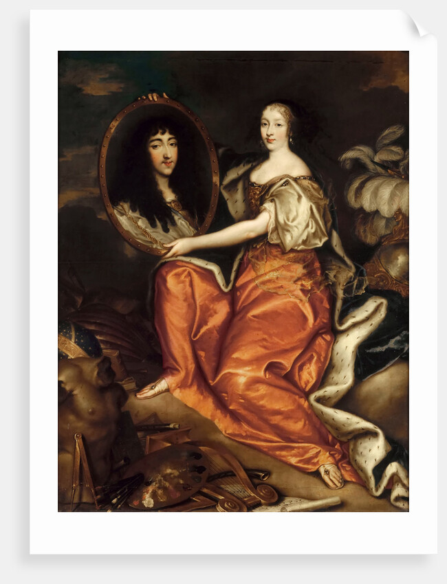 Henrietta of England, Duchess of Orléans by Antoine Mathieu
