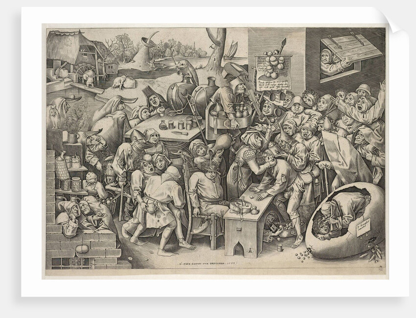 The Witch of Malleghem by Pieter Bruegel the Elder