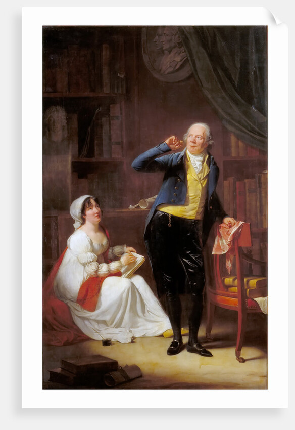 Jacques Delille and his wife by Henri-Pierre Danloux