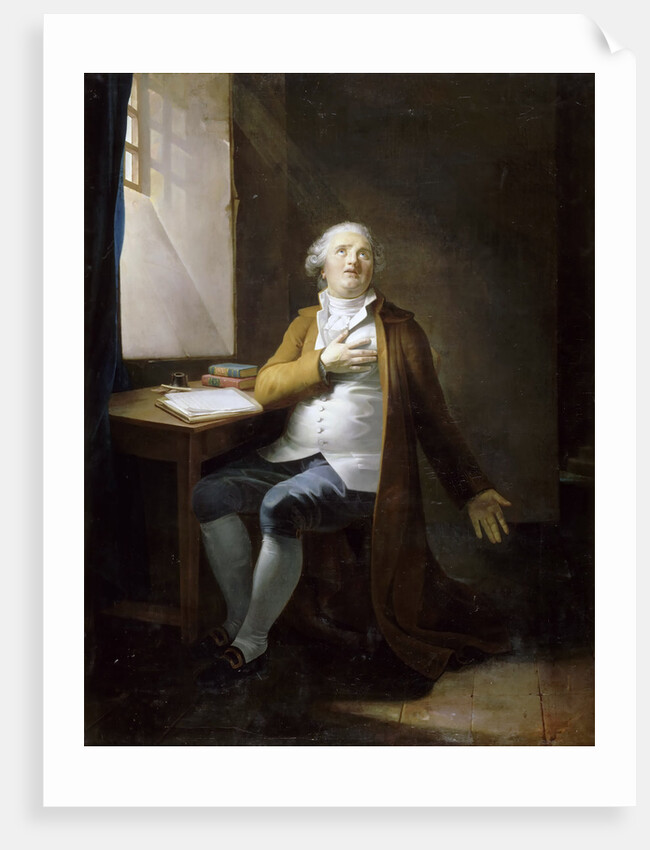 Louis XVI in the Temple by Henri-Pierre Danloux