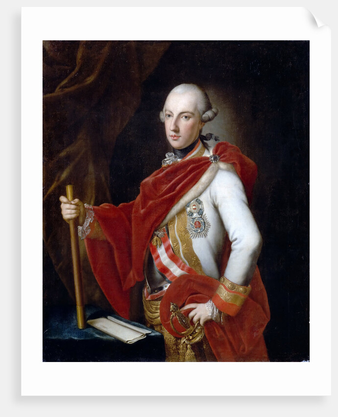 Portrait of Emperor Joseph II by Anton von Maron
