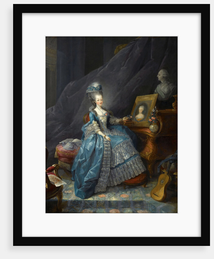 Princess Maria Theresa of Savoy by Jean-Baptiste André Gautier Dagoty