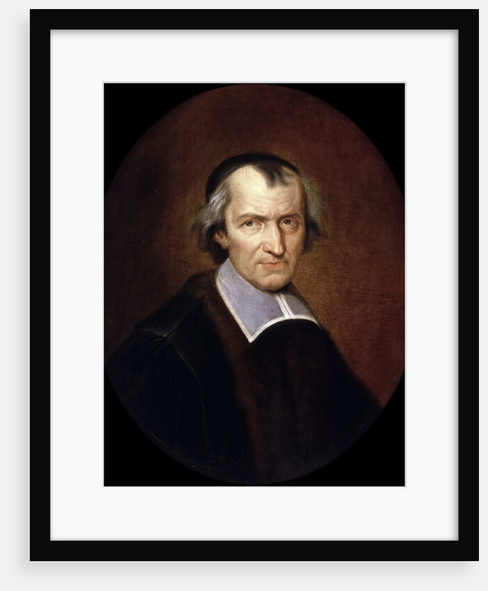 Portrait of Antoine Arnauld by Jean-Baptiste de Champaigne