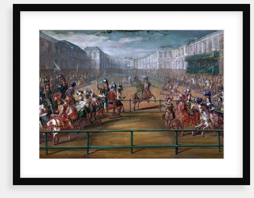 Le pompeux Carrousel des Galantes Amazones des Quatre Parties du monde by Jean-Baptiste Martin