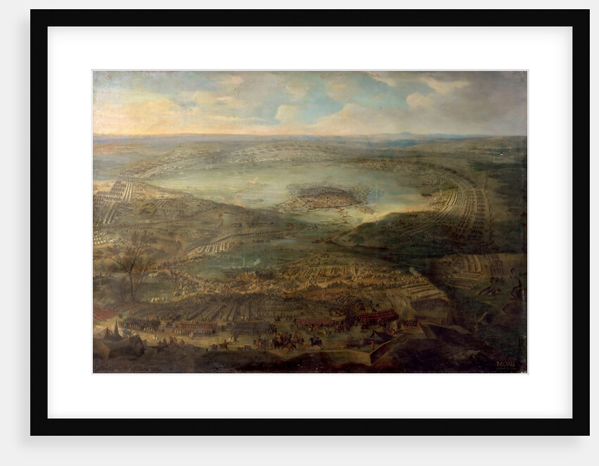 The Siege of Mons,  1691 by Jean-Baptiste Martin