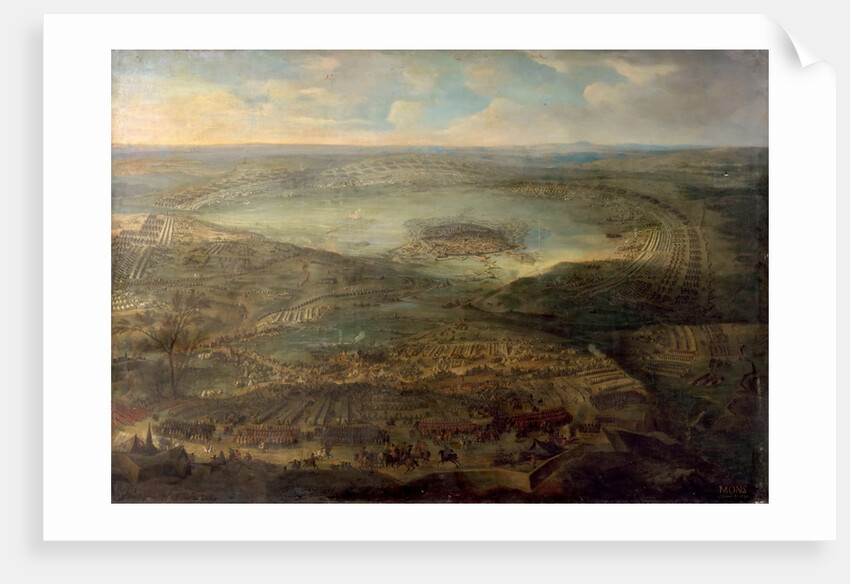 The Siege of Mons,  1691 by Jean-Baptiste Martin