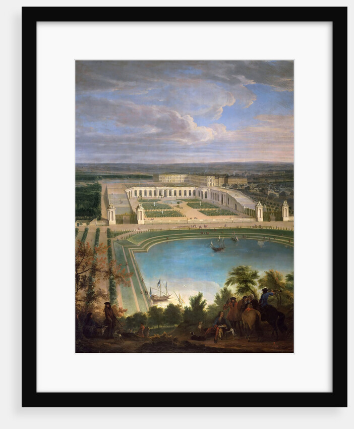 Lorangerie du château de Versailles by Jean-Baptiste Martin