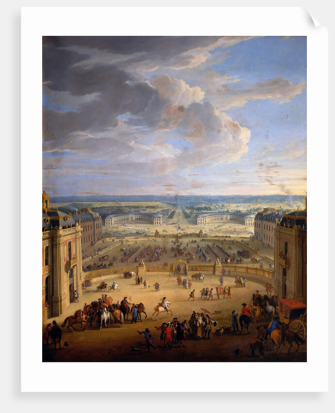 The Grande Écurie (Royal stables) of the Château de Versailles by Jean-Baptiste Martin