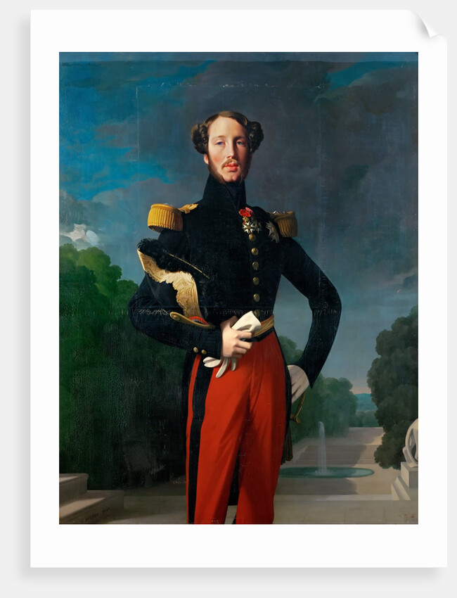 Prince Ferdinand Philippe, Duke of Orléans by Jean Auguste Dominique Ingres