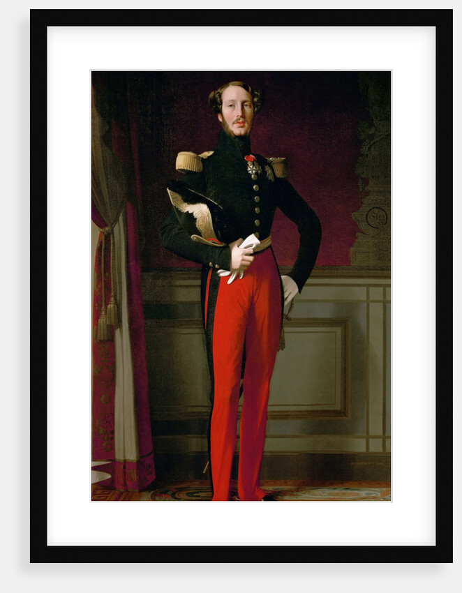 Prince Ferdinand Philippe, Duke of Orléans by Jean Auguste Dominique Ingres