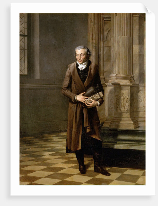 Portrait of the archaeologist Alexandre Lenoir by Pierre-Maximilien Delafontaine