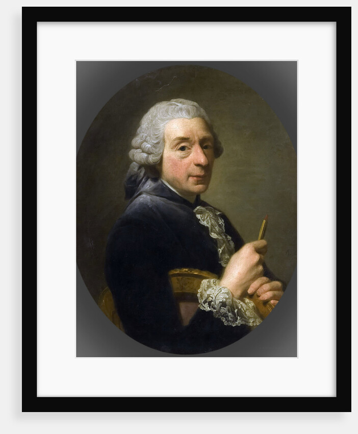 Portrait of François Boucher by Alexander Roslin