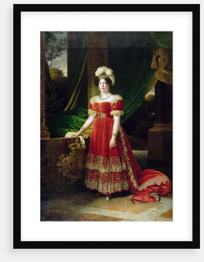 Portrait of Marie Thérèse of France by Alexandre-François Caminade