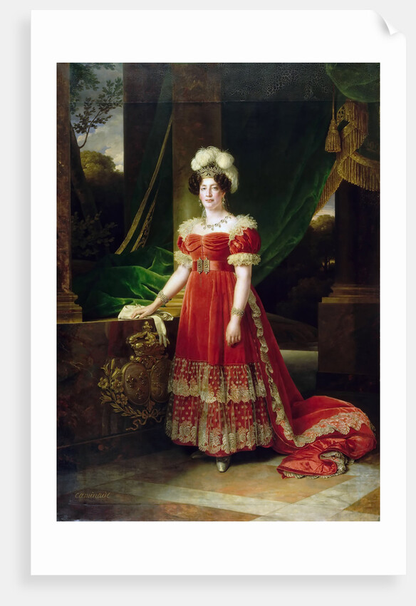 Portrait of Marie Thérèse of France by Alexandre-François Caminade