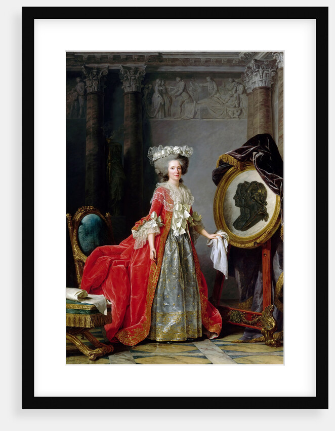 Princess Marie Adélaïde of France by Adélaïde Labille-Guiard